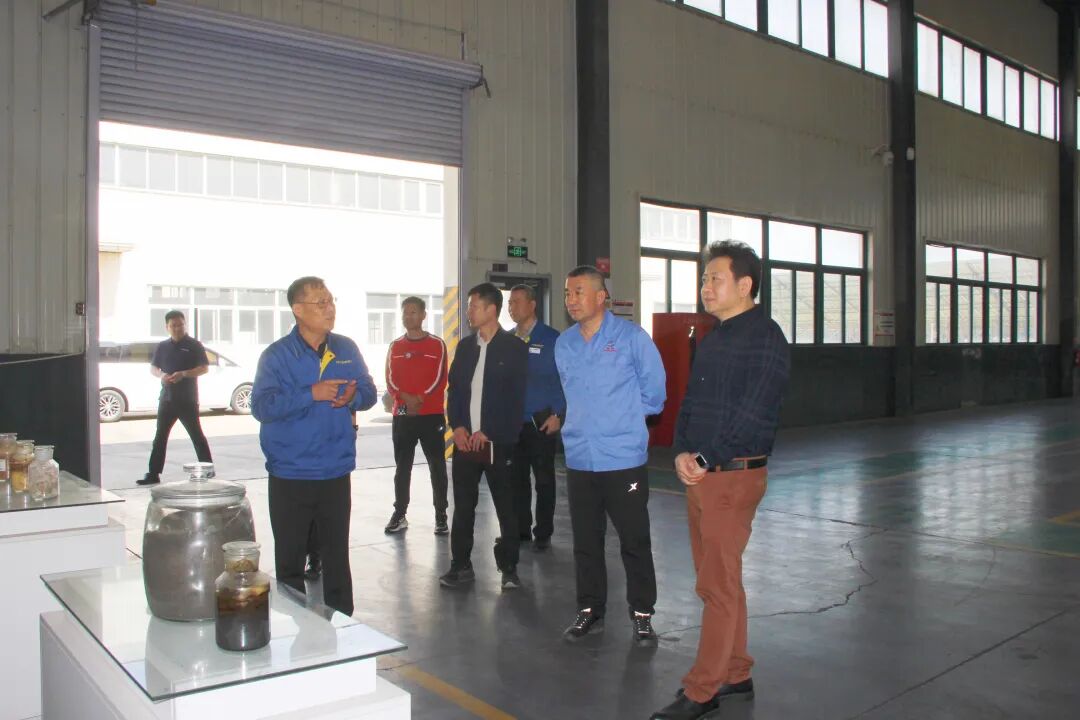 20260508潔晶集團到金馬工業(yè)集團洽談合作2